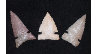 3 Flint Hunting Points (40 grains) SOLD